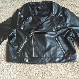 Leather jacket